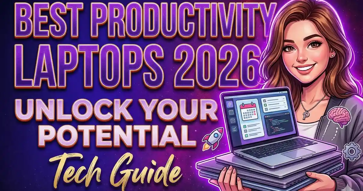 Best productivity laptops 2026 tech guide illustration